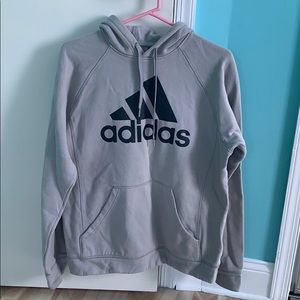 Light gray adidas sweatshirt